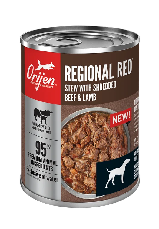 ORIJEN Premium Wet Dog Regional Red Recipe Front